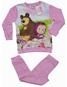 Pigiama Bimba Cotone "Masha e Orso"