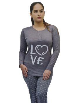 Pigiama Donna in Cotone...