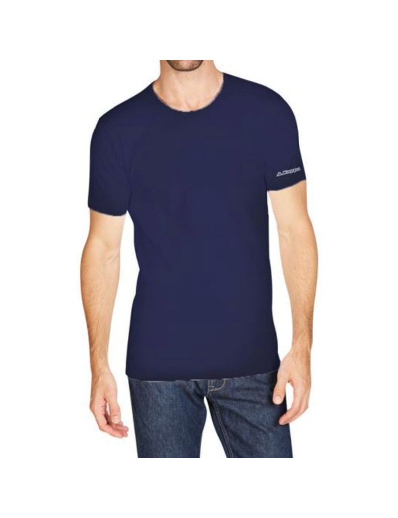 T-Shirt Girocollo Kappa Mezza Manica in Cotone