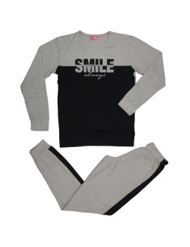 Pigiama Donna Caldo Cotone...