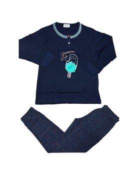 Pigiama Sottodonna Cotone...