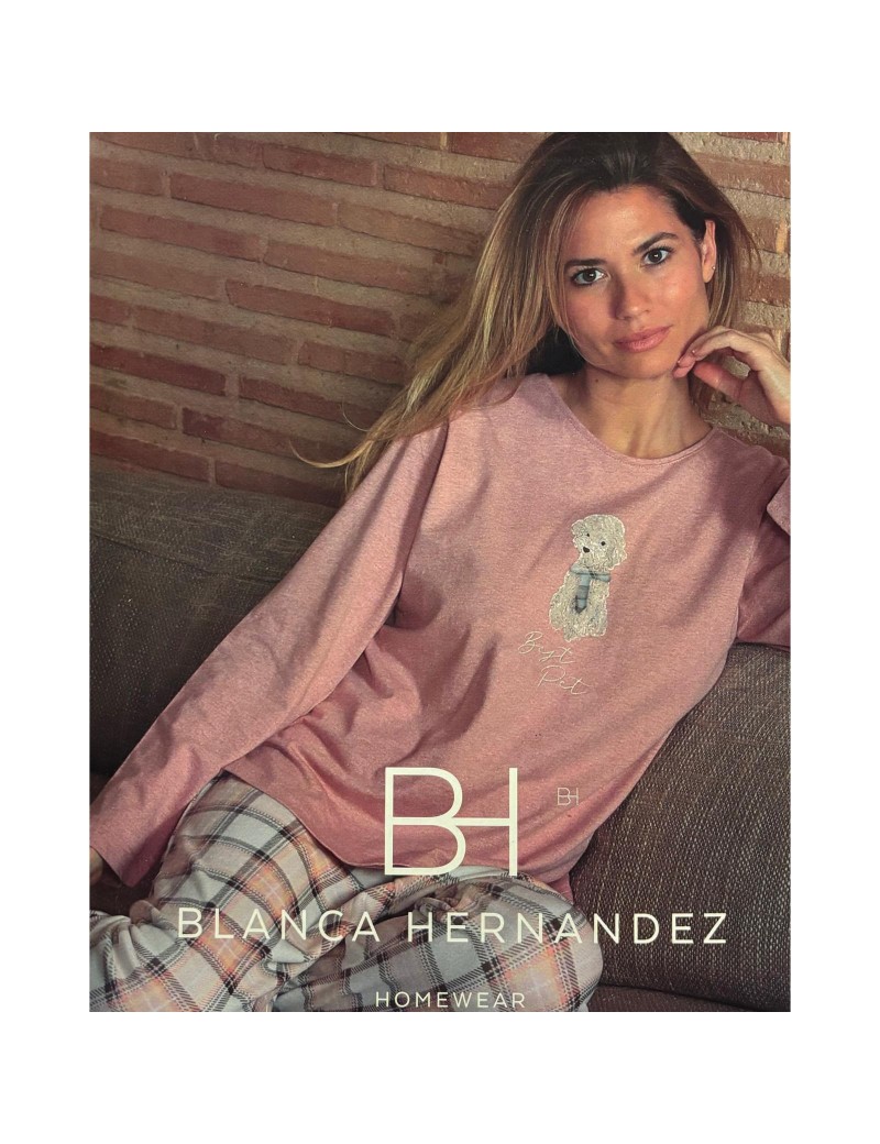 Pigiama Donna Caldo Cotone "BH"