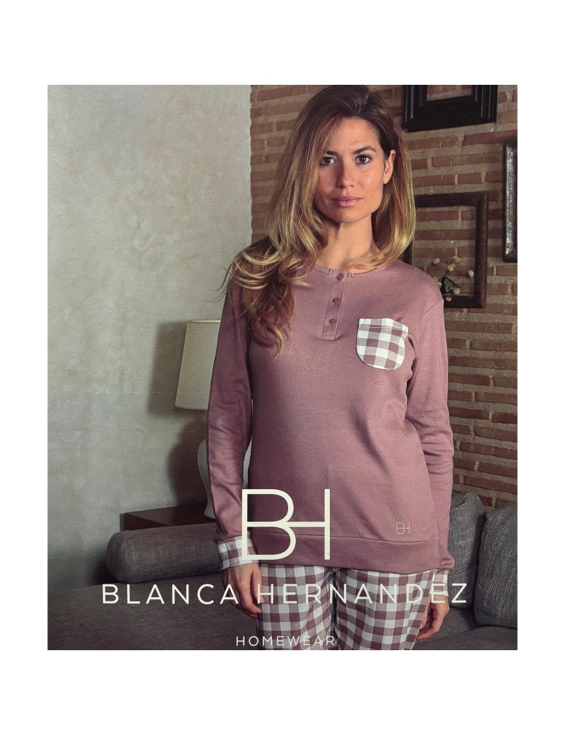 Pigiama Donna Caldo Cotone "BH"