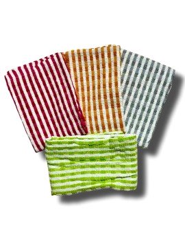 Strofinacci Rigati 100% Cotone