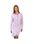 Camicia da Notte Aperta in Cotone