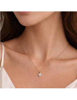 Collana con Ciondolo a Cuore in...