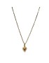 Collana con Ciondolo a Cuore con Strass