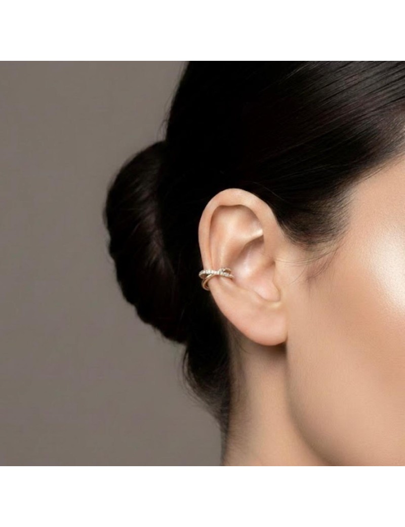Ear Cuff Incrociato